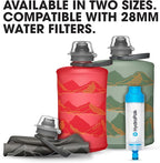 HydraPak Stow Collapsible Water Bottle – 350ml, 1L – Ultralight, Leak-Proof - Image 5