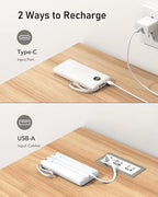 VEEKTOMX Portable Charger Built-in Cables, 10000mAh Power Bank - Image 6