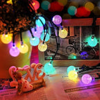 Toodour Solar String Lights Outdoor, 36ft 60 LED Globe String Light - Image 4