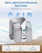 ECOHUB Running Hydration Vest Backpack, Lightweight Hydration Pack Bag Daypack - Image 2