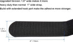 1.5 x 24 Inch Hook and Loop Cable Tie, 12 Pack Heavy Duty Adjustable Fastening - Image 3