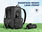 12 oz Kids Leakproof Water Bottle: 2-in-1 Straw Spout Lid, Easy Carry, Keep - Image 4