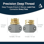 DBR Tech® Hose Repair Kit – Fix Leaks on 3/4 & 5/8 inch Garden Hoses - Image 8