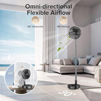 Czlife F9 Portable Fan, 10000mAh Rechargeable Battery Powered - Image 4