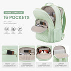 LOVEVOOK Laptop Backpack for Women 15.6 inch, Cute Womens Travel Backpack Purse - Image 2