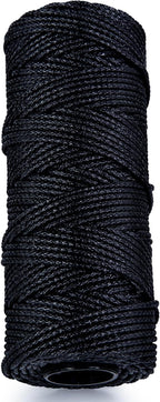 HONGDA Braided Tarred Bank Line Twine, 236 Feet #36, 2.2mm - Image 7