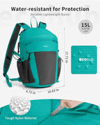 ECOHUB 15L Lightweight Casual Daypack, Packable Backpack - Image 6
