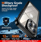 SPIDERCASE Only Designed for iPhone 15 Pro Max Case Waterproof, Built-in Lens & - Image 4
