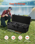 VEVOR Weatherproof Hard Case, Heavy Duty Protective Dry Box Case - Image 4