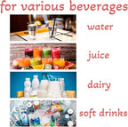 4 Pack 25oz Collapsible Water Bottles, 4 Colors Reusable Leakproof Water Bags - Image 5
