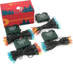 Brightown Christmas Lights 4 Pack 50 LEDs Battery Powered String Lights - Image 7
