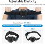 TELESIN Head Strap Mount with Cap Clip, Quick Release Head Belt Mount - Image 9