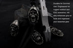 Skull Paracord Beads for DIY Craft Projects Knife Lanyards Keychains Zipper - Image 9