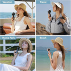 MUXNW Mini Turbo Jet Fan: Portable Small Pocket Handheld Personal Rechargeable - Image 9