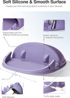 Loncaster Car Phone Holder, Car Phone Mount Silicone Car Pad Mat - Image 3