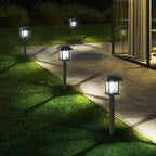 Greluna Solar Lights Outdoor, 6 Pack 6000K Waterproof Auto On/Off Solar Pathway - Image 7