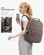 LOVEVOOK Laptop Backpack Purse for Women, Large Capacity Travel Business - Image 5
