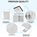 TICONN Outdoor Electrical Box Waterproof, Junction Box IP67 ABS Plastic - Image 5