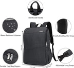 MAXTOP Laptop Backpack for Women Men College Bookbag Business Travel Backpack - Image 3
