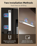 EZVALO 3-Pack Under Cabinet Lighting, 4000mAh Rechargeable Motion Sensor Light - Image 6