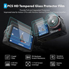 OSMO Action 5 Pro Accessories, PU Portable Mini Carrying Bag Case, Lens Screen - Image 3