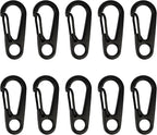 SWATOM Small Mini Carabiner Clip Tiny Spring Snap Hook Keychains Micro by SWATOM