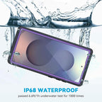 Lanhiem for Samsung Galaxy S25 Ultra Case, IP68 Waterproof Dustproof, Built-in - Image 2