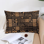 African Ethnic Pattern Throw Pillow Covers Set of 2 Queen Size Abstract Tribal - Image 4