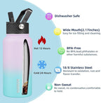 BJPKPK 2 Pack Insulated Water Bottles - Image 2