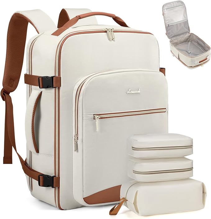 LOVEVOOK Travel Backpack for Women & Men 50L, Airline Approved Carry On by LOVEVOOK