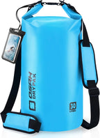 Waterproof Dry Bag, 5L/10L/20L/30L/40L Roll Top Lightweight Storage Backpack by OSAHDRYPAK