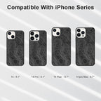 Aesthetic Topographic Map Phone Case Compatible - Image 2