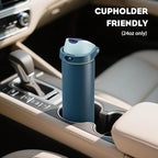 POWCAN 24 oz Insulated Stainless Water Bottle: 2-in-1 Push-Button Spout & - Image 5