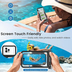 Niveaya [Floatable Floating Waterproof Phone Pouch 2 Pack-Up to 8.5", Large - Image 7