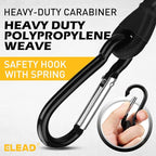 6 Piece 12 Inch Carabiner Bungee Cords - Image 5