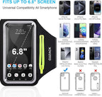 GUZACK Running Armband for iPhone 17 16 15 14 13 Pro Max, Galaxy S25 S24 S23 S22 - Image 2