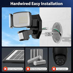 Onforu 32W 2 Head Motion Sensor Outdoor Lights, 3200LM 6500K LED Security Light - Image 2