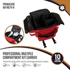 Primacare KB-RO74-R First Responder Trauma Bag, Side Pockets, Reflective Strip - Image 4