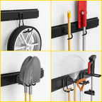 64" Ailadl Wall Mount Tool Storage Rack, Garage Tool Organizer Wall Mounted - Image 3