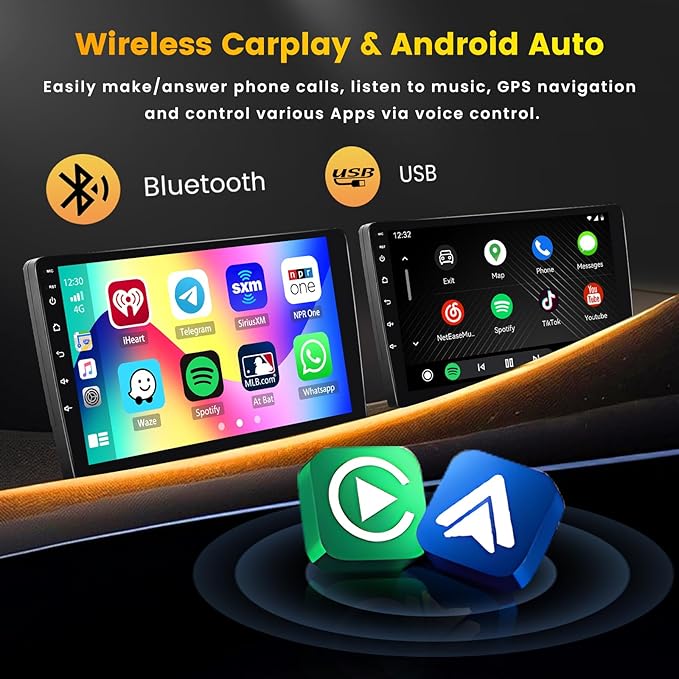 for Jeep Compass Patriot 2010-2016 Android 15 Car Stereo, 10.1" Touchscreen - Image 3