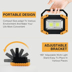 Tekstap LED Work Light Rechargeable, 30W 2000LM Portable Waterproof - Image 3