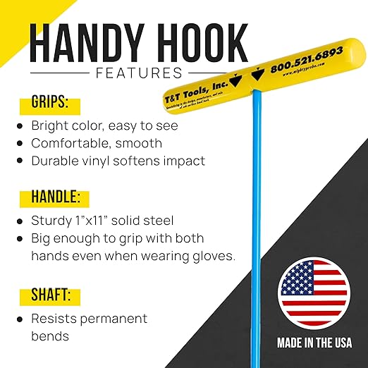 T&T Tools Heavy Duty Handy Hook – Portable 42 Inch - Image 2