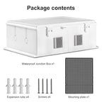 Namunanee Outdoor Electrical Junction Box, ABS Water Resistant Enclosure - Image 7