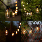 ST38 Edison Replacement Light Bulbs, 7W Clear Glass String Lights - Image 7