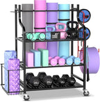 Mythinglogic Yoga Mat Storage Racks, Home Gym Storage Rack - Image 5