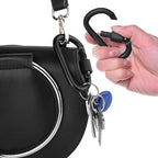 Locking Carabiner Clip, Vonpri 3 Inch D Ring Clips Spring Snap Key Chain Hook - Image 3
