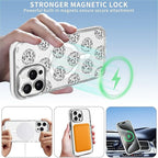 Case for iPhone 13 Pro Max, Disco Ball Grayish White Phone Case Design，for - Image 3