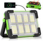 120W Solar Rechargeable Work Light, 144 LED 10000LM Led Work Light by DANCINGBOAR