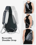WATERFLY Crossbody Sling Bag Small Water Resistant Backpack Lightweight - Image 5