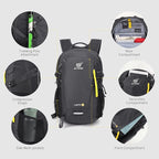 SKYSPER Small Hiking Backpack, 20L Lightweight Travel Backpacks Hiking Daypack - Image 4